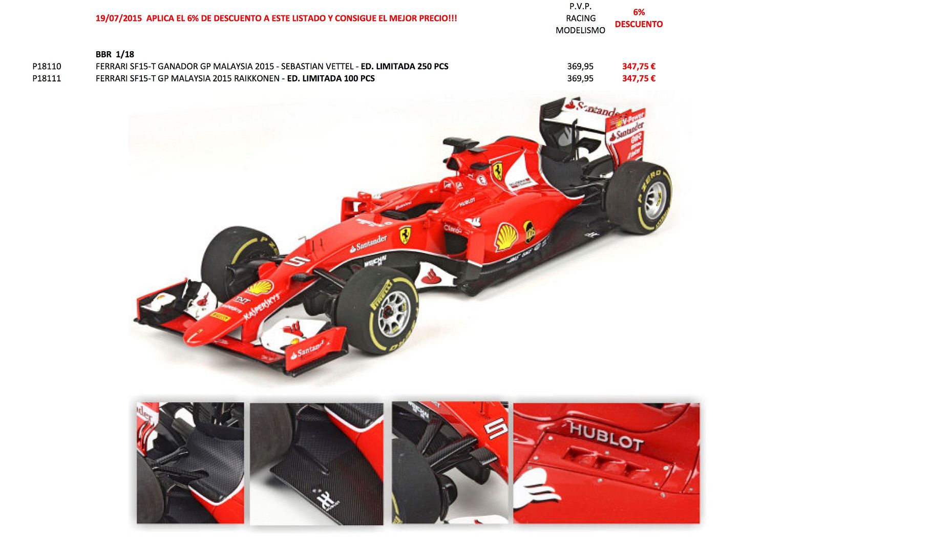ESPECIAL RESERVAS MINICHAMPS 118 6% DESCUENTO www ESPECIAL RESERVAS MINICHAMPS 118 6% DESCUENTO www